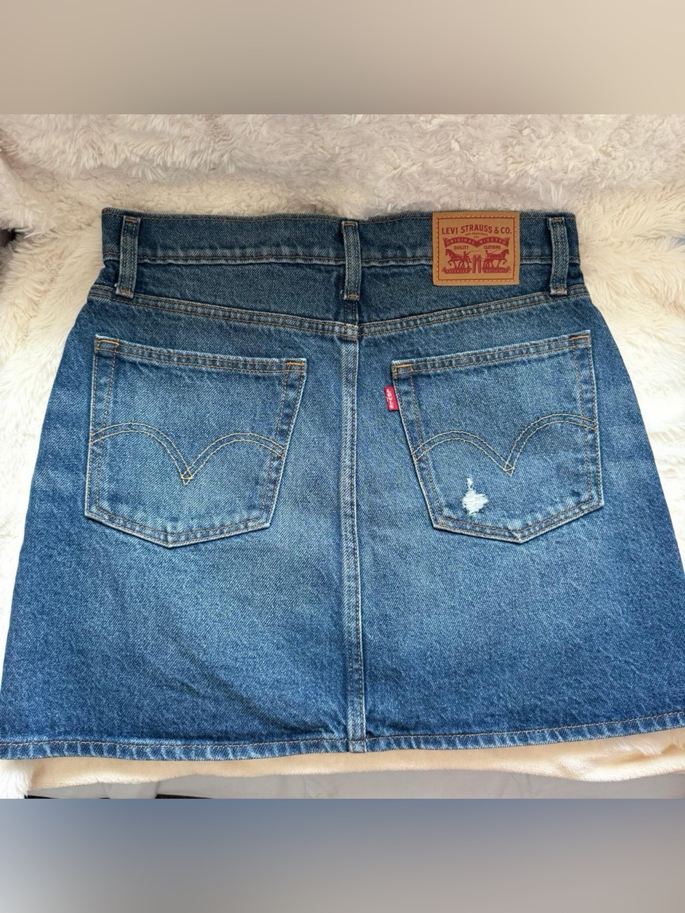 Y2k Denim Mini Skirt